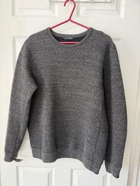 Wings + Horns Heather Charcoal Crewneck Sweater